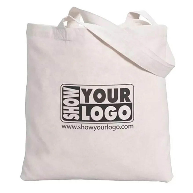 Custom Canvas Bags Printed Hand Shoulder Cotton Tote Bag for Women Reusable Shopping Cloth Bag