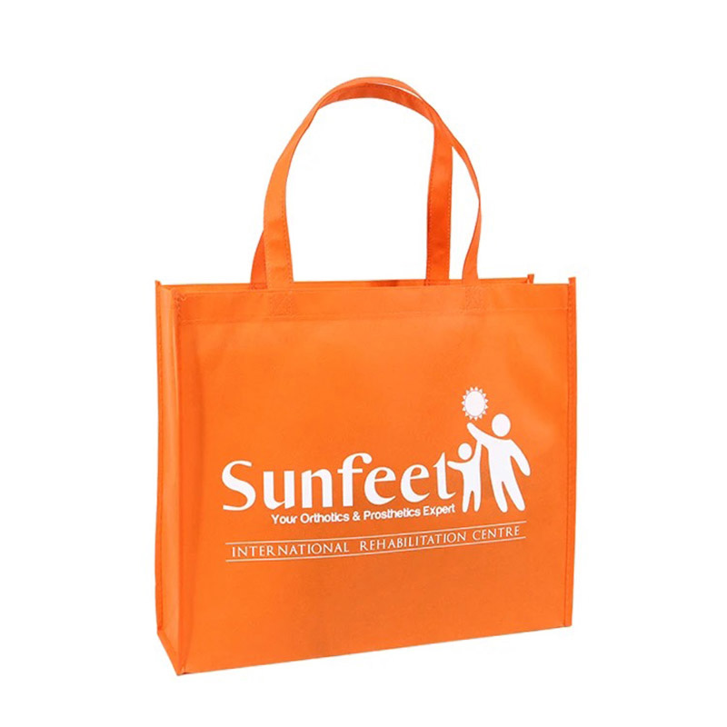 Custom Printed Non Woven Bags for Grocery Recyclable Non Woven Gift Bags for Shopping
