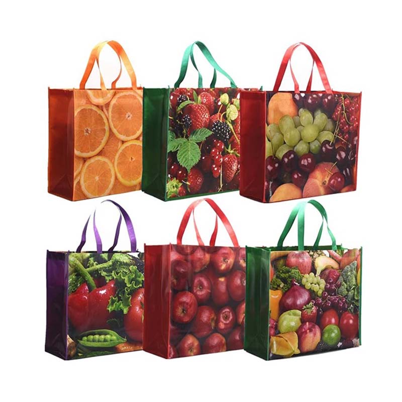 Custom Non-woven Tote Bag Recycled Supermarket Nonwoven Shopping Bag Laminated Non Woven Hand Bags